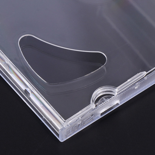 10 Fundas Transparentes Para Dvd, Cajas De Almacenamiento De
