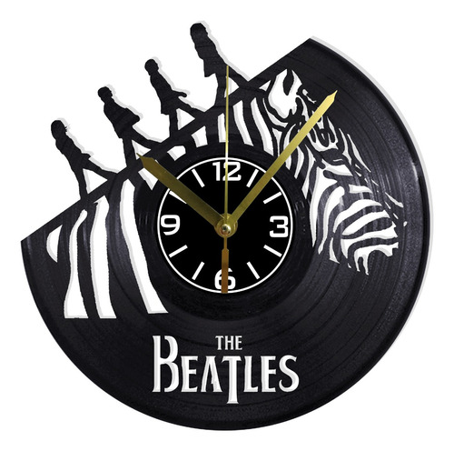 Reloj Pared Disco Vinilo Acetato Decoración The Beatles 11