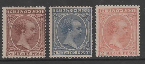Puerto Rico Rey Alfonso Xiii De España 1890