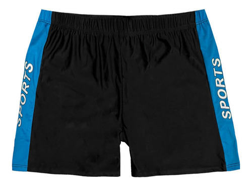 Bañador De Verano Con Estampado Color Block Para Hombre, Aju