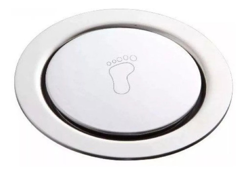 Ralo Click Up Redondo Banheiro Inox 10cm