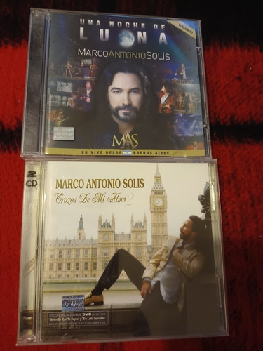 Marco Antonio Solis Trozos De Mi Alma 2 Cd+dvd / Una Noche 