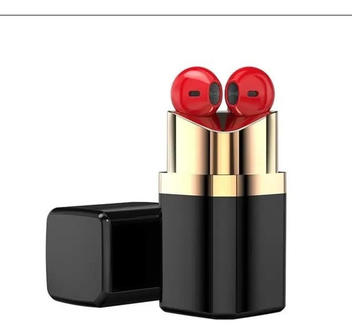 Audífonos Mujer Bluetooth Lápiz Labial  Auriculares Lipstick