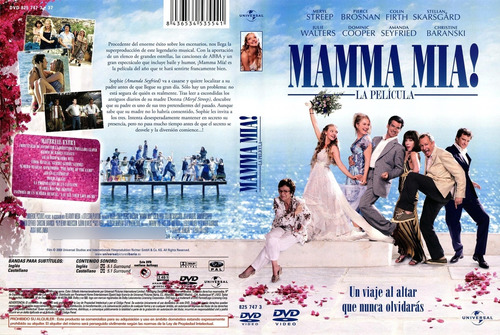 Mamma Mía - Meryl Streep - Dvd