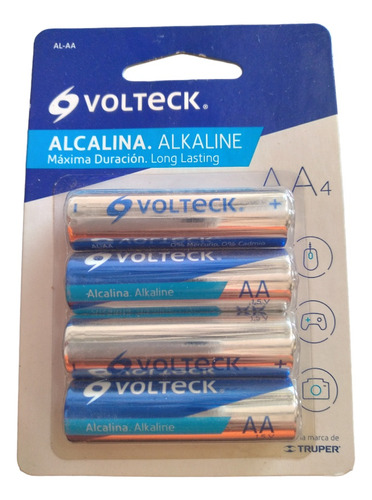 Pila Alcalina  Aa Volteck