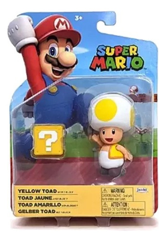 Figura Articulada Wabro Super Mario Accesorios Coleccion