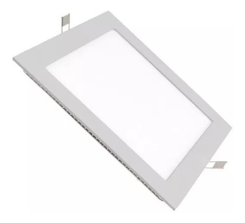 Foco Cuadrado Panel Led 18w Embutido Luz Fría