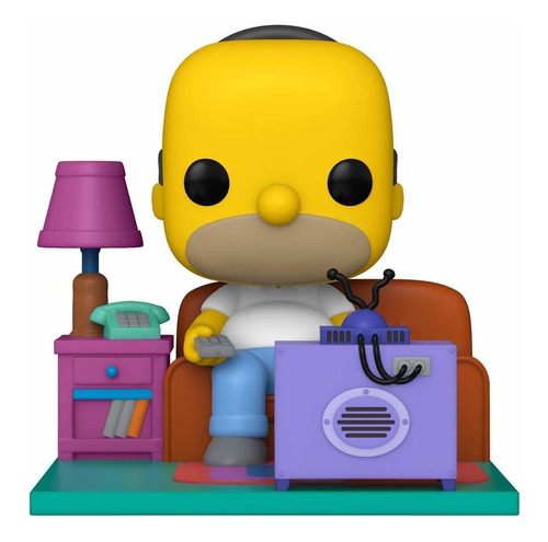 ¡funko  Deluxe: Simpson  Homero Viendo Tele