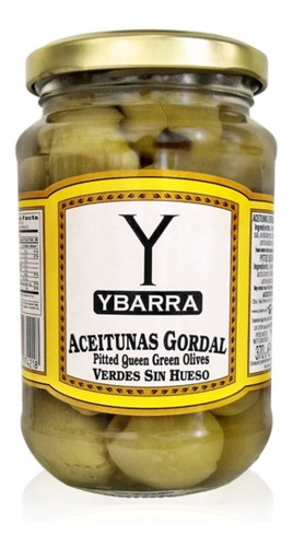 Aceitunas De Gordal Sin Carozo Ybarra 370 Gr. 