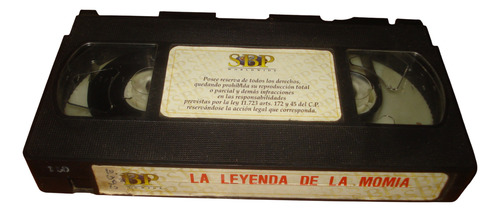 Vhs La Leyenda De La Momia ( Bram Stoker, 1997) (Usado)
