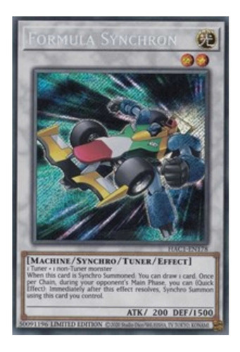 Yugioh! Formula Synchron