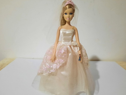 Muñeca Barbie Novia Anillo De Bodas Leer Descripcion (Usado)