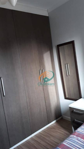Apartamento À Venda, 72 M² Por R$ 385.000,00 - Macedo - Guarulhos/sp - Ap0551