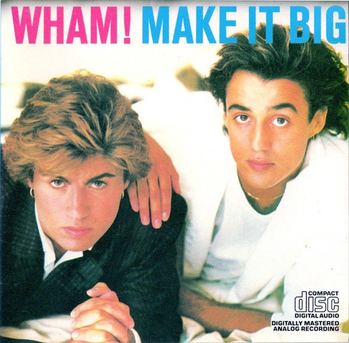 Wham Make It Big. Cd Made In Usa. Primera Edición 1984