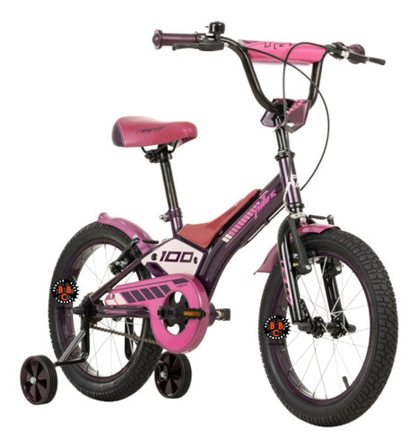 Bicicleta Gw Rin 12 Pilot Con Auxiliares Timbre Guardacadena