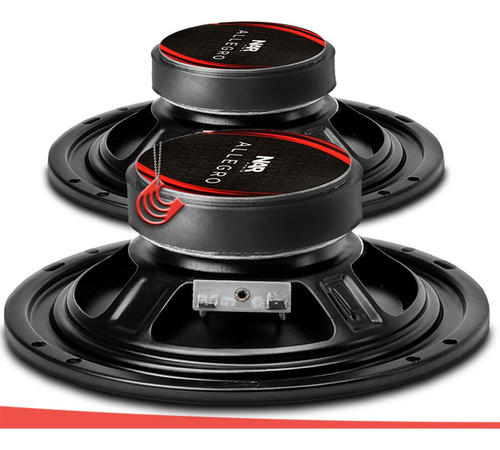 Imagem 4 de 8 de Kit Duas Vias Nar Audio 600 Cs1 ( 6 Pol. - 100w Rms )