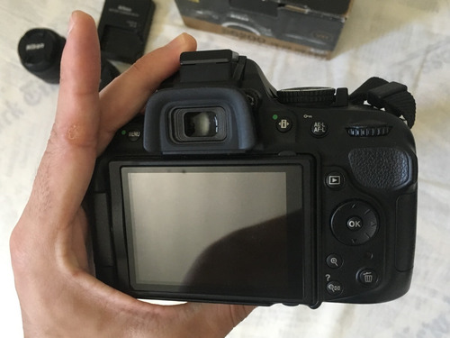 Nikon D5200 Seminova+lente 18-55mm+lente 50mm + Cartão32gb