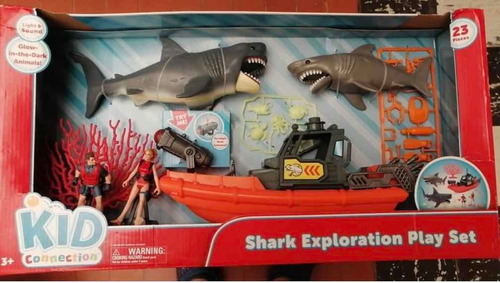 Tiburones Sharks Con Sonido Y Luz El Bote