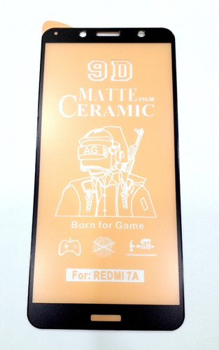 Protector Pantalla Ceramica Mate Full Pega Xiaomi Redmi 7a