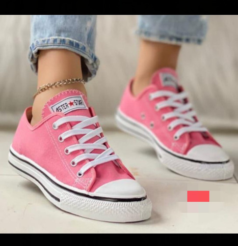 Zapatillas Aster Rosadas Talla 39