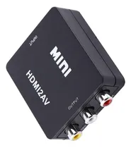 Comprar Eboxer Convertidor De Av, Hdmi Al , Digital Hdmi A Video Compuesto Audio Av Cvbs Adaptador Convertidor 720p \u002F 1080p, Negro