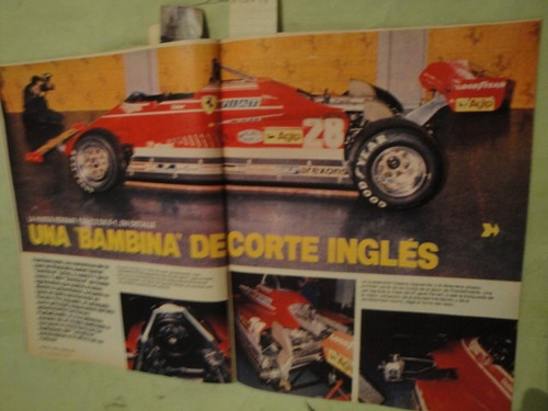 Corsa 816 Formula 1 Tc Zonales Ferrari 126 C2 Formula Renaul (Usado)