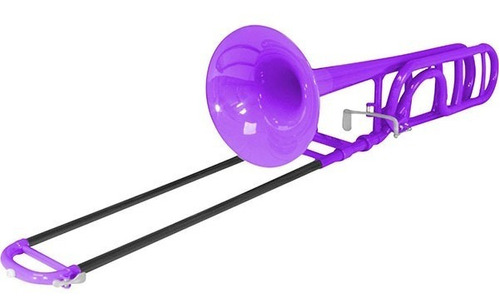 Trombón Plástico Wisemann Coolwind Con Boquilla 3c Y Funda