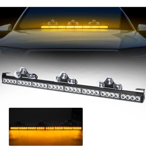 Ediors Ambar Amarillo Modo Jefe Luz Led Trafico Advisor Kits