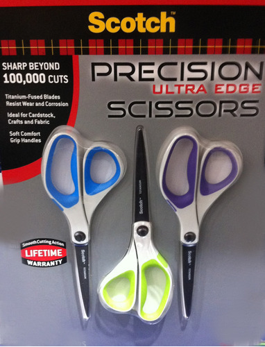 Precision Ultra Edge  tijera Lote 3 ct 8  Cada