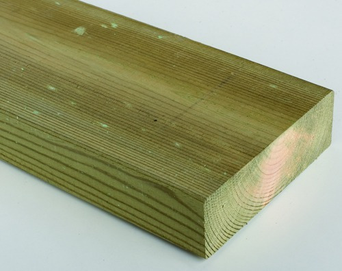 Tirante Viga 6x2 PuLG X 4,50 Mt Madera Tratada Cca