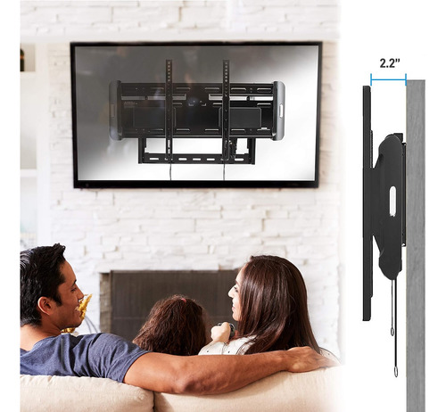 Soporte De Pared Fijo Universal Para Tv, Delgado, De Inst...