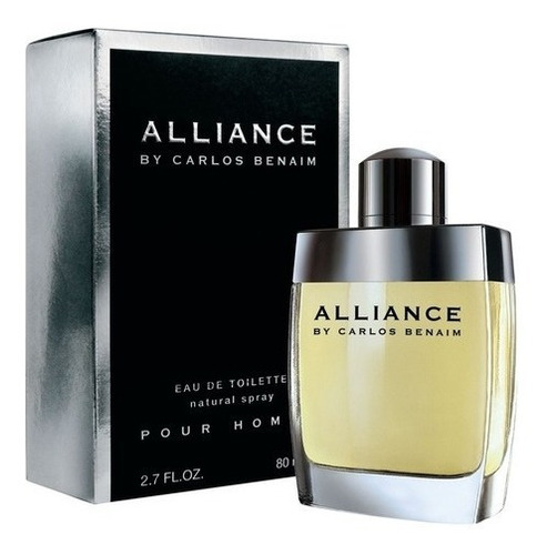 Perfume Hombre Alliance By Carlos Benaim X 80ml