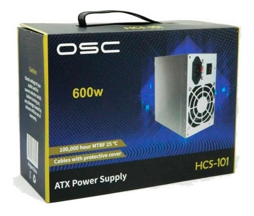 Fuente De Poder Osc Atx 600w