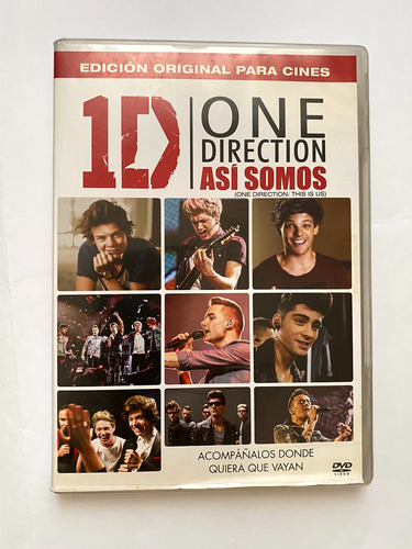 One Direction - This Is Us - Así Somos - Dvd 