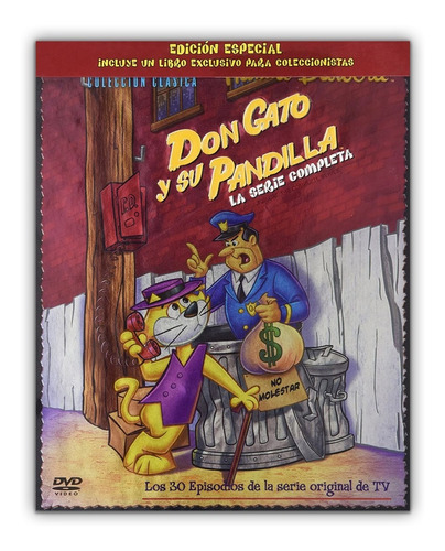 Don Gato Y Su Pandilla Serie Completa - Dvd 5 Discos + Libro