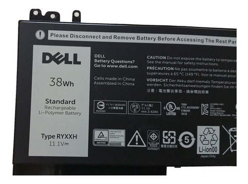 Bateria Original Dell Latitude 12 5000 E5550 E5250 E5450