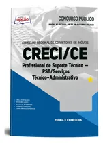 Comprar Apostila Creci Ce 2023 - Profissional De Suporte Técnico Pst - Serviços Técnico-administrativo - Editora Opção