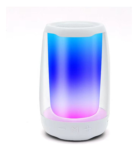 Luz Nocturna Colorida Con Altavoz Bluetooth