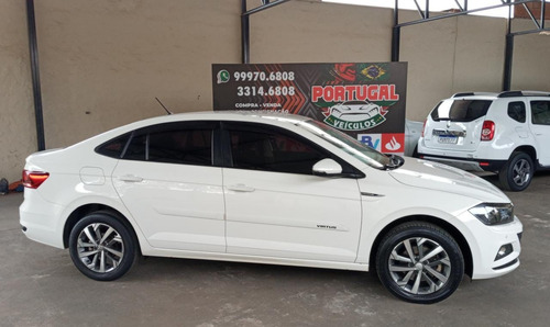 Imagem 3 de 15 de Volkswagen Virtus Comfortline 1.0 200 Tsi Branco 2019