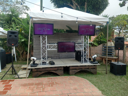 Imagen 4 de 10 de Sonido Profesional Discplay Karaoke Just Dance Microfonia