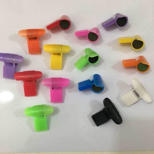 Mini Brinquedo Apito Infantil Juiz!25 Unidades Atacado