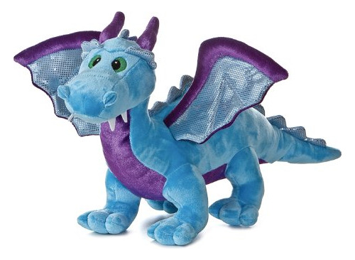 Dragon Azul Aurora Mundo Con Sonido 14