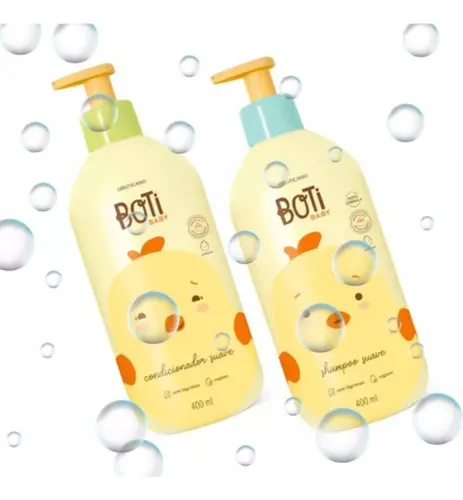 Combo Boti Baby Suave Shampoo 400ml + Condicionador 400ml