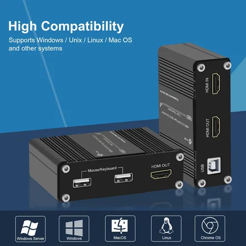 Extender Video Hdmi A Larga Distancia Con Alta Resolucion