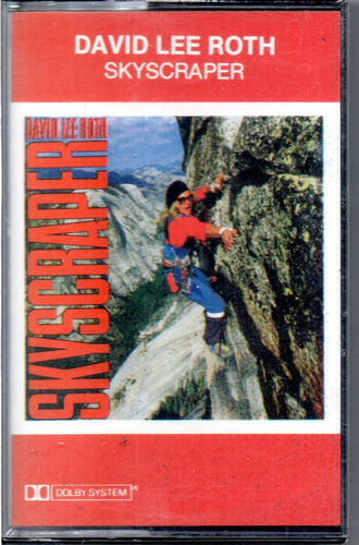 K7 David Lee Roth - Skyscraper. - Fita Nova,lacrada!