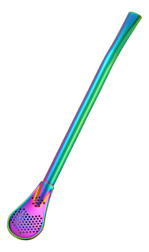 K Diseño De Cuchara De Paja Reutilizable De Acero