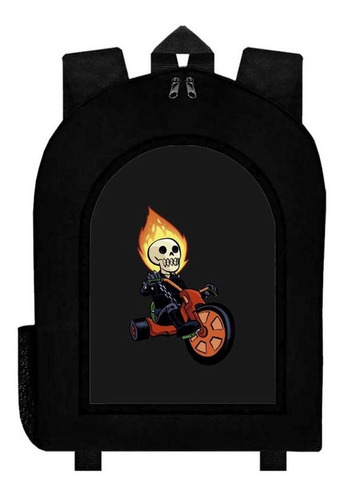 Mochila Ghost Rider Adulto / Escolar / Unisex A1