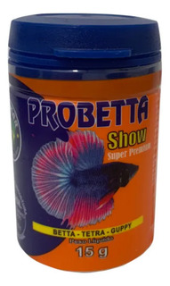 Ração Para Peixe Betta Probetta 15g