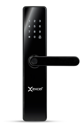 Imagen 1 de 9 de Cerradura Inteligente Wifi Con Huella Digital Excel 203