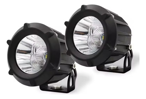 Set De Faros Led 3 Pulgadas Blanco / Amarillo 25w